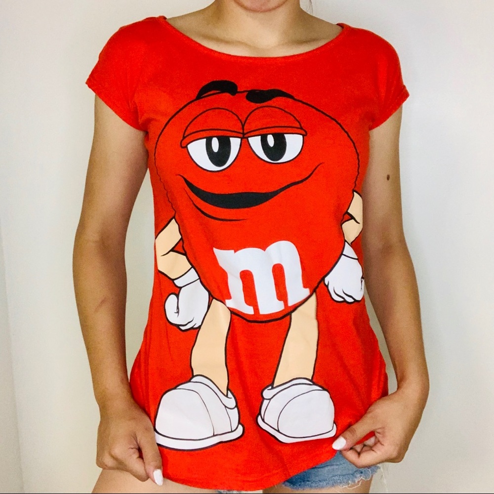 Red M&M Tee 🍎